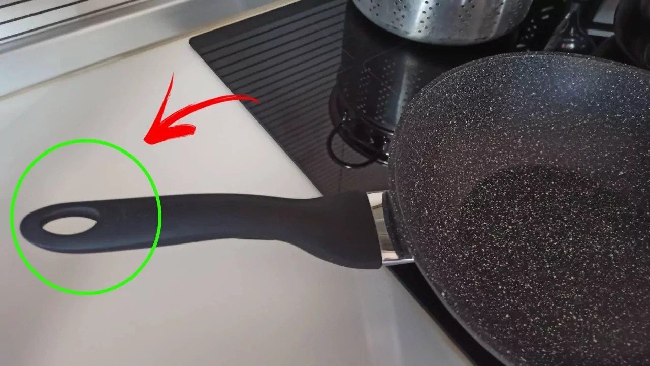 Have you ever noticed the hole at the end of the panhandle? It’s there