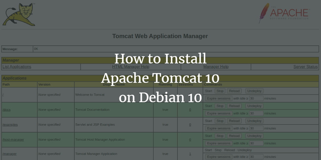 How to Install Apache Tomcat 10 on Debian 10