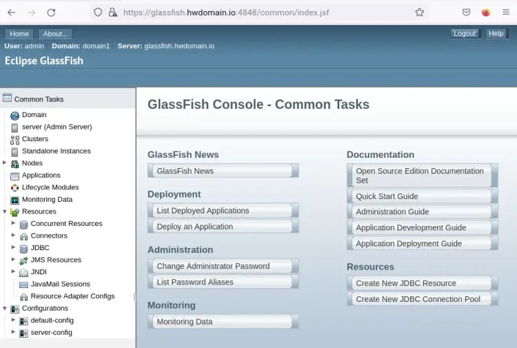 How to Install GlassFish Java Application Server on Rocky Linux