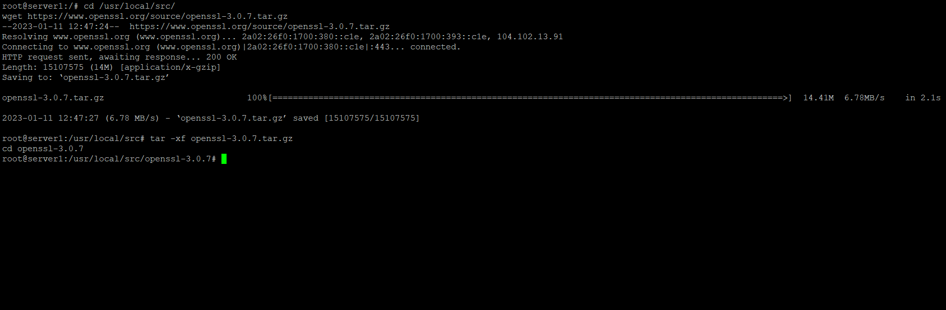 How to Install the latest OpenSSL version from Source on Linux