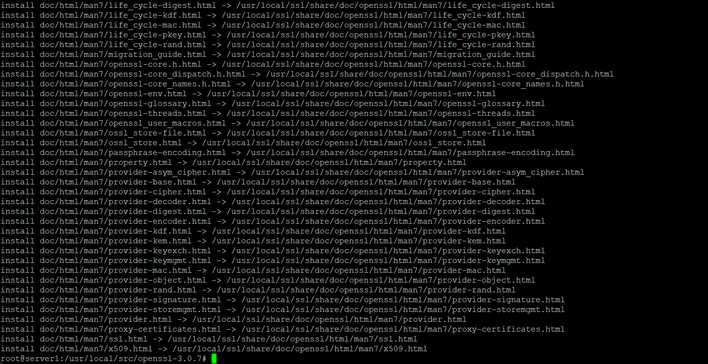 How to Install the latest OpenSSL version from Source on Linux