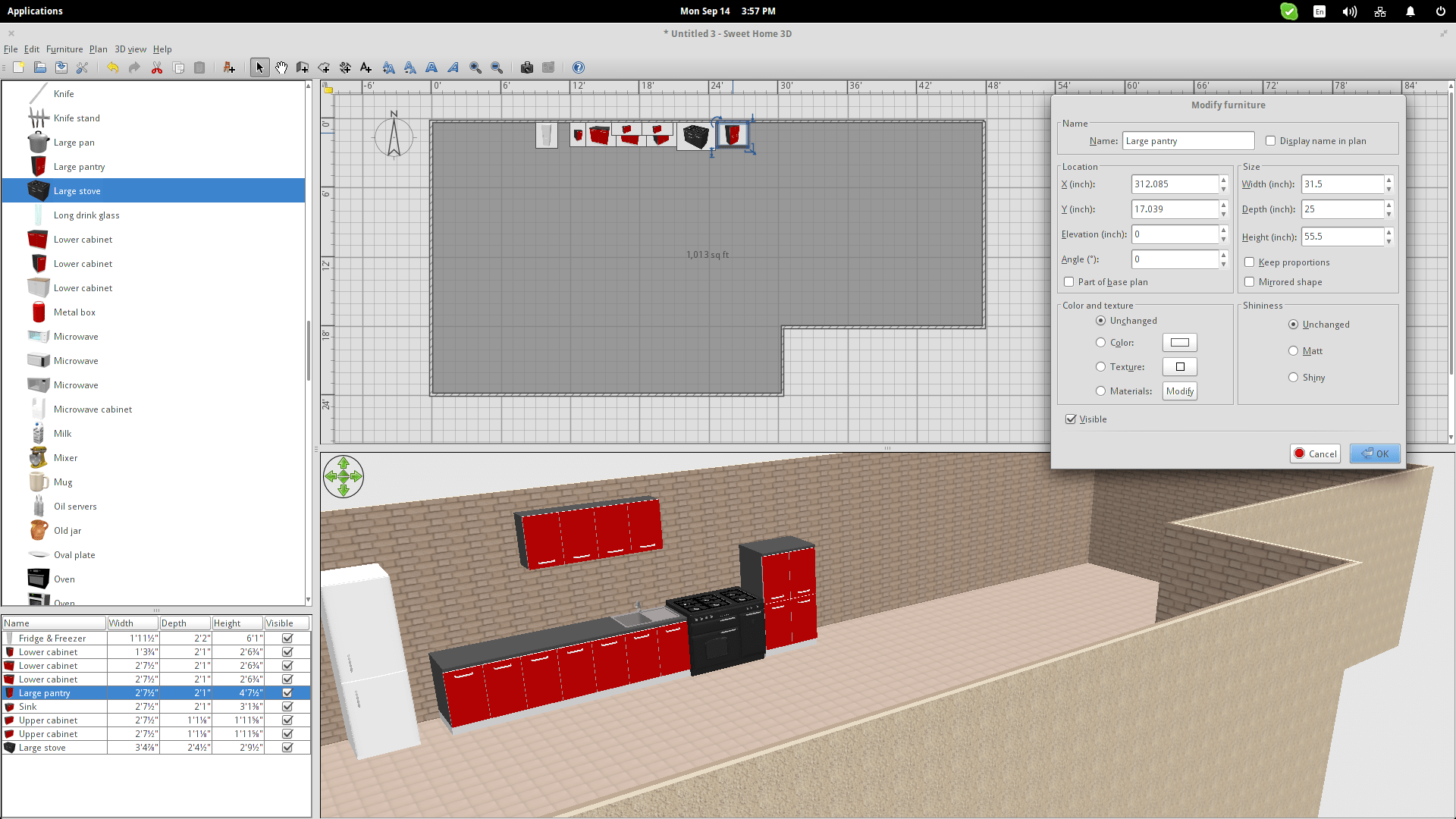 If you want furniture for sweet home 3d. Get Started With Sweet Home 3d On Linux
