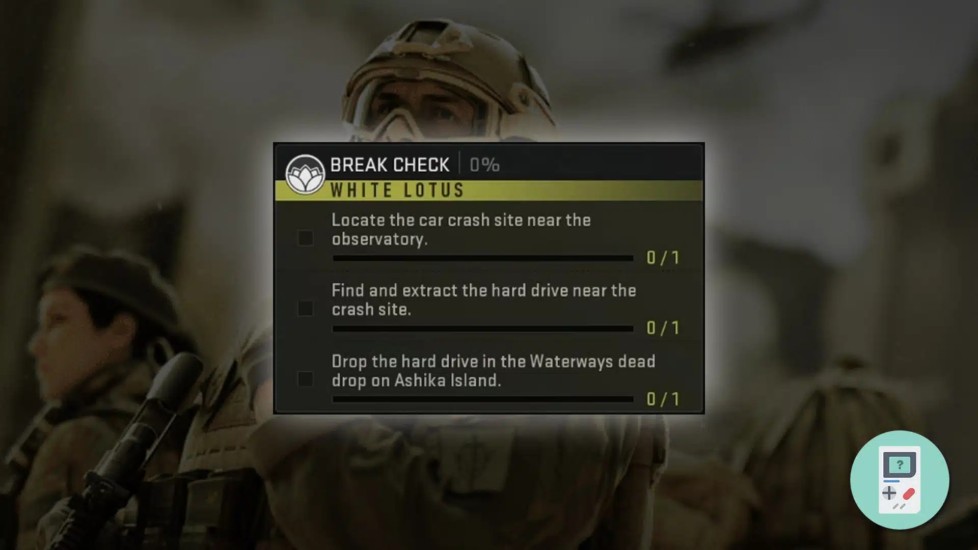 How to complete Break Check DMZ Mission How To Game