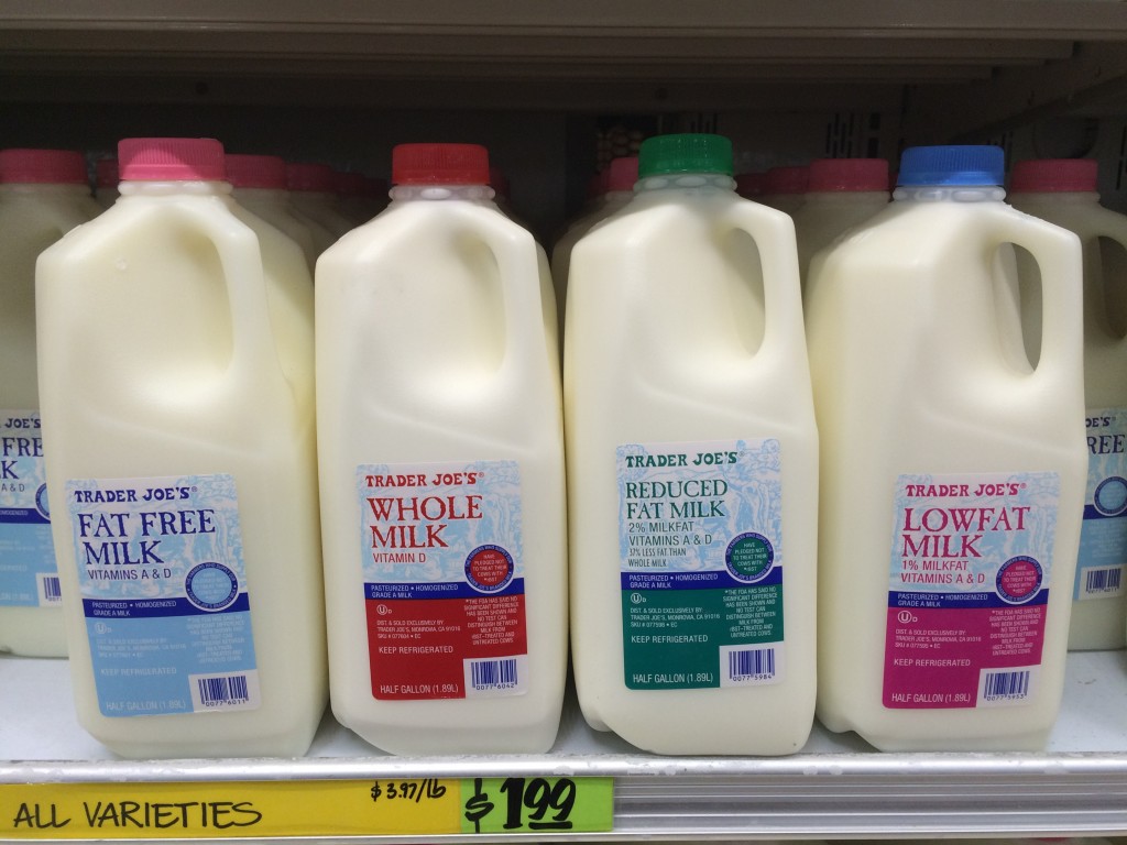 Milk Differences between France and the USA