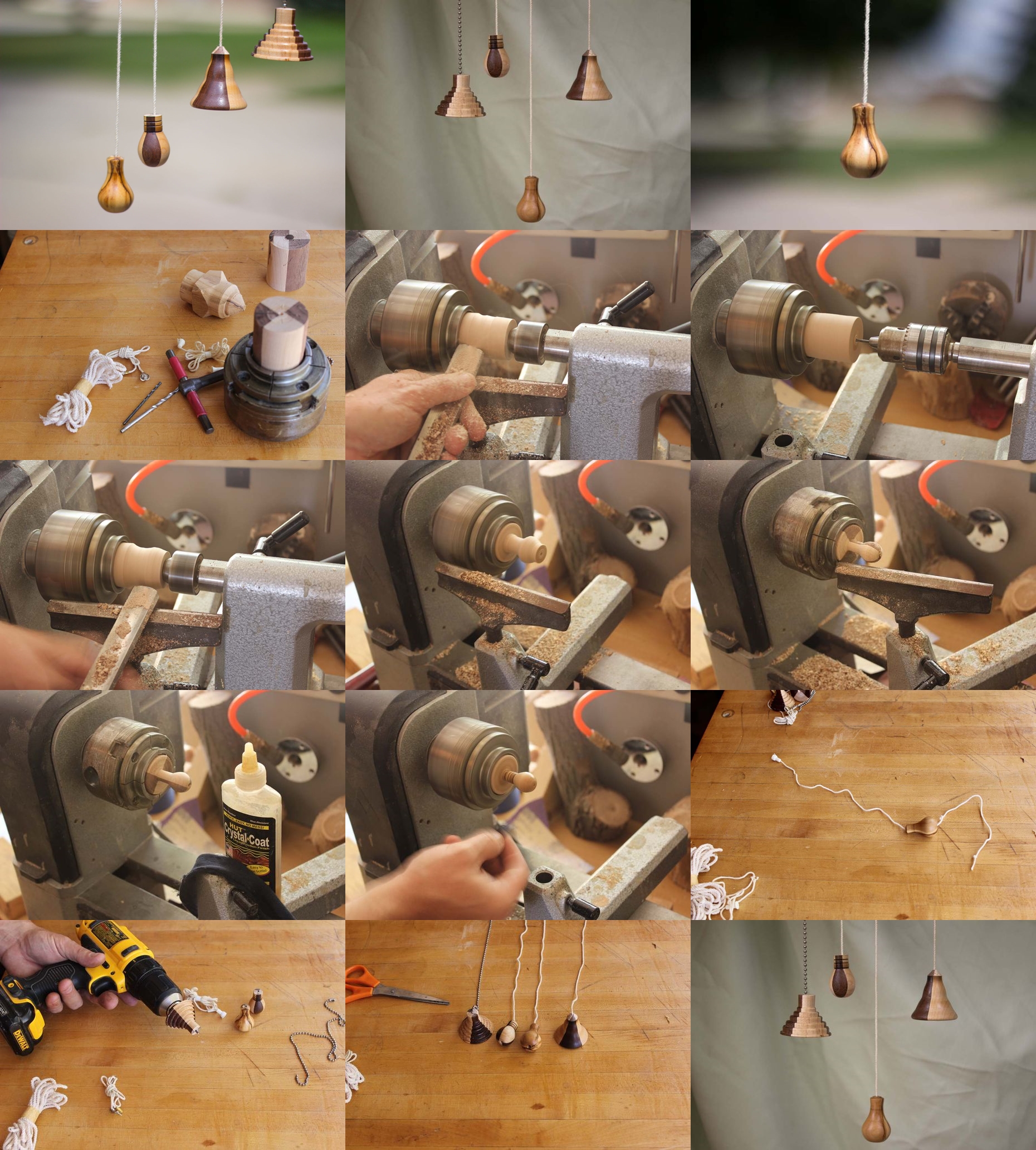 How to make your unique ceiling fan string pulls step by step DIY