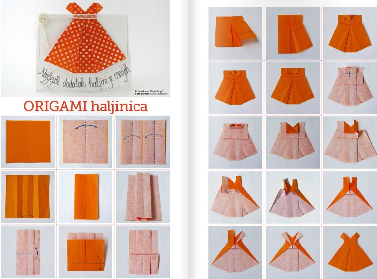 How to make origami girls skirts step by step DIY tutorial How to make origami girls skirts step by step DIY tutorial