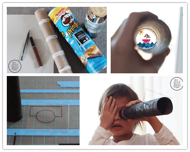 How to make DIY telescope craft toy step by step tutorial instructions How To Instructions
