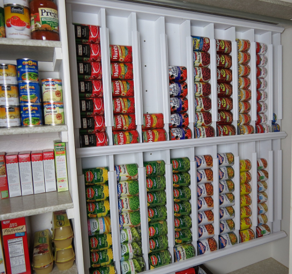 How To Make Rotating Canned Food Storage Racks How To Instructions