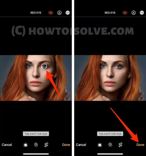 How to Remove Red Eye from Photos on iPhone 15, 14 in iOS 17