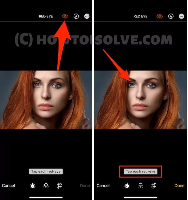How to Remove Red Eye from Photos on iPhone 15, 14 in iOS 17
