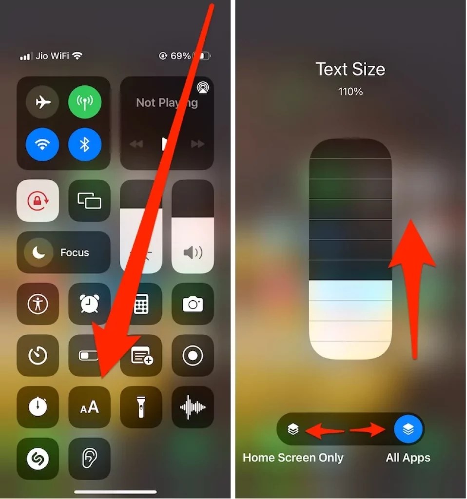 iOS 17.0.1 How to Change Font Size on iPhone in 2023