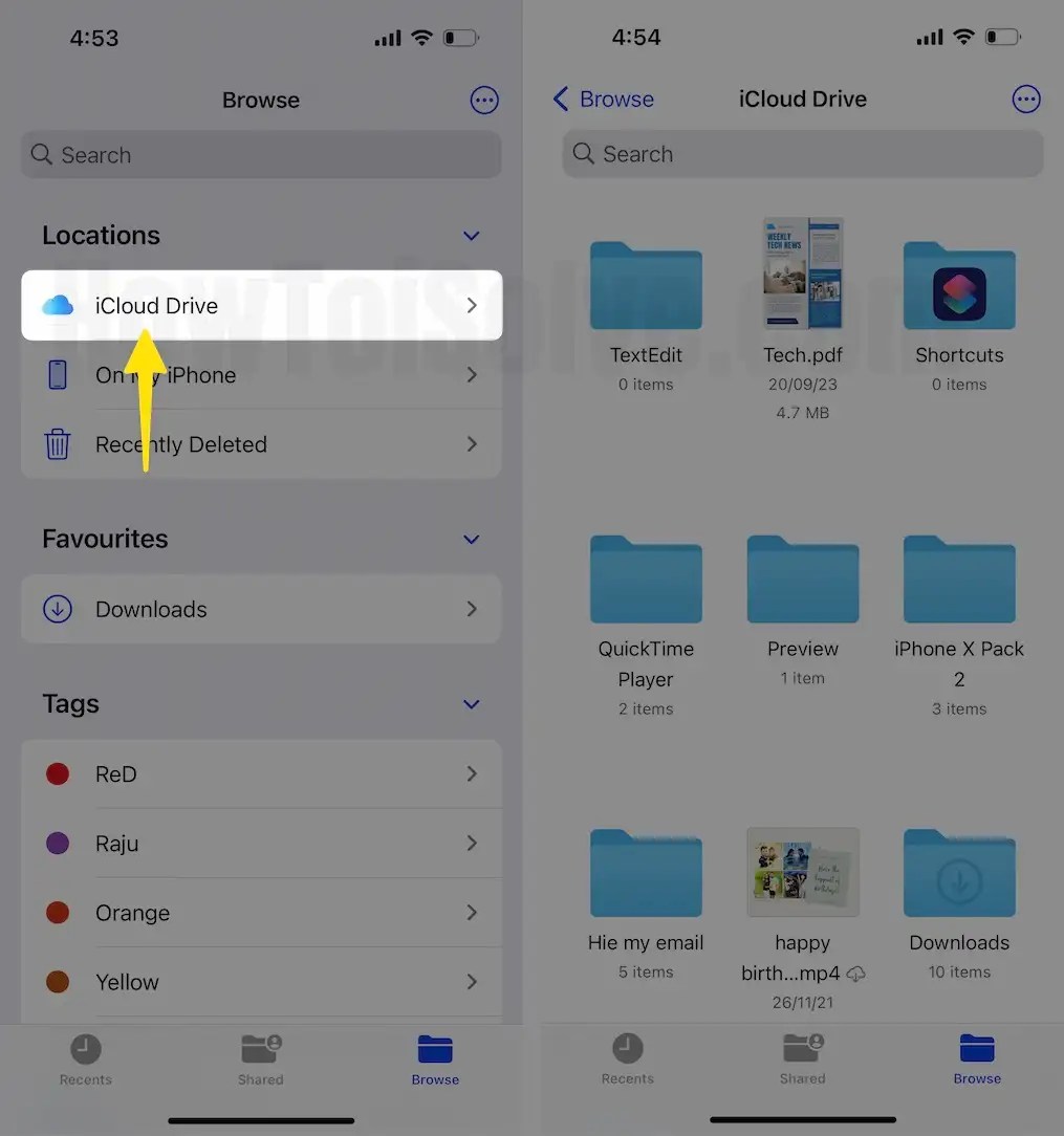 How to Setup and Use iCloud Drive on iPhone, iPad and Mac