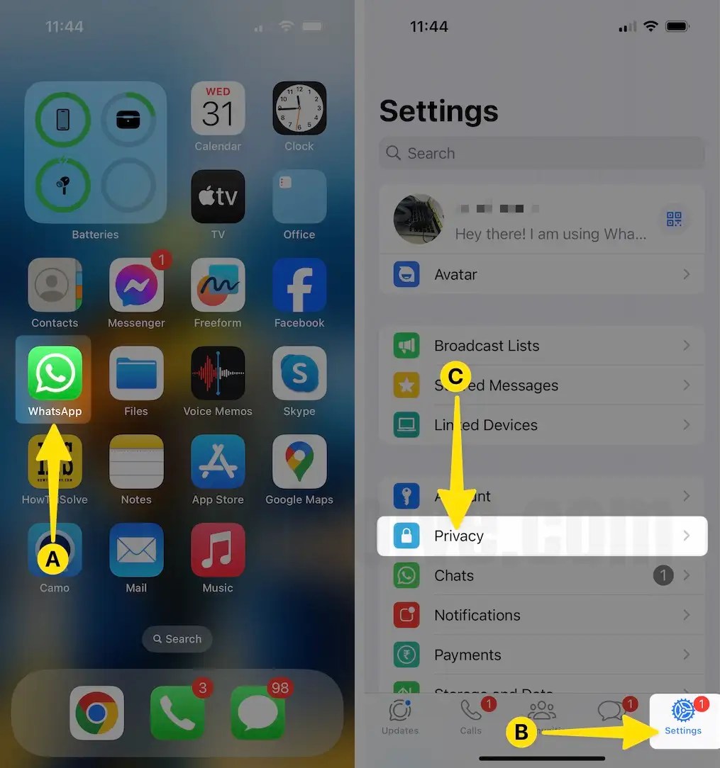 How to Hide Your WhatsApp Profile Pic for Some Specific (iPhone)