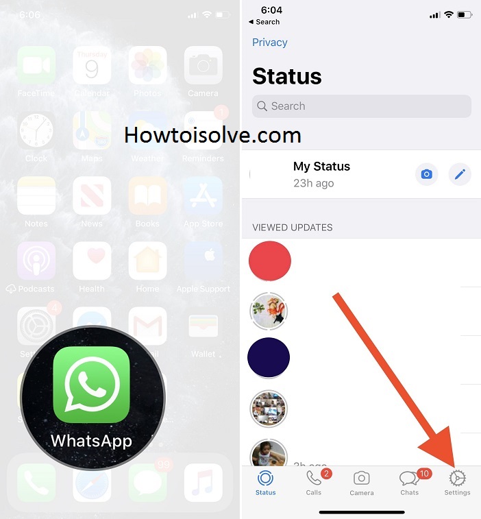 How to Hide Your Profile picture from someone on whatsapp on iPhone