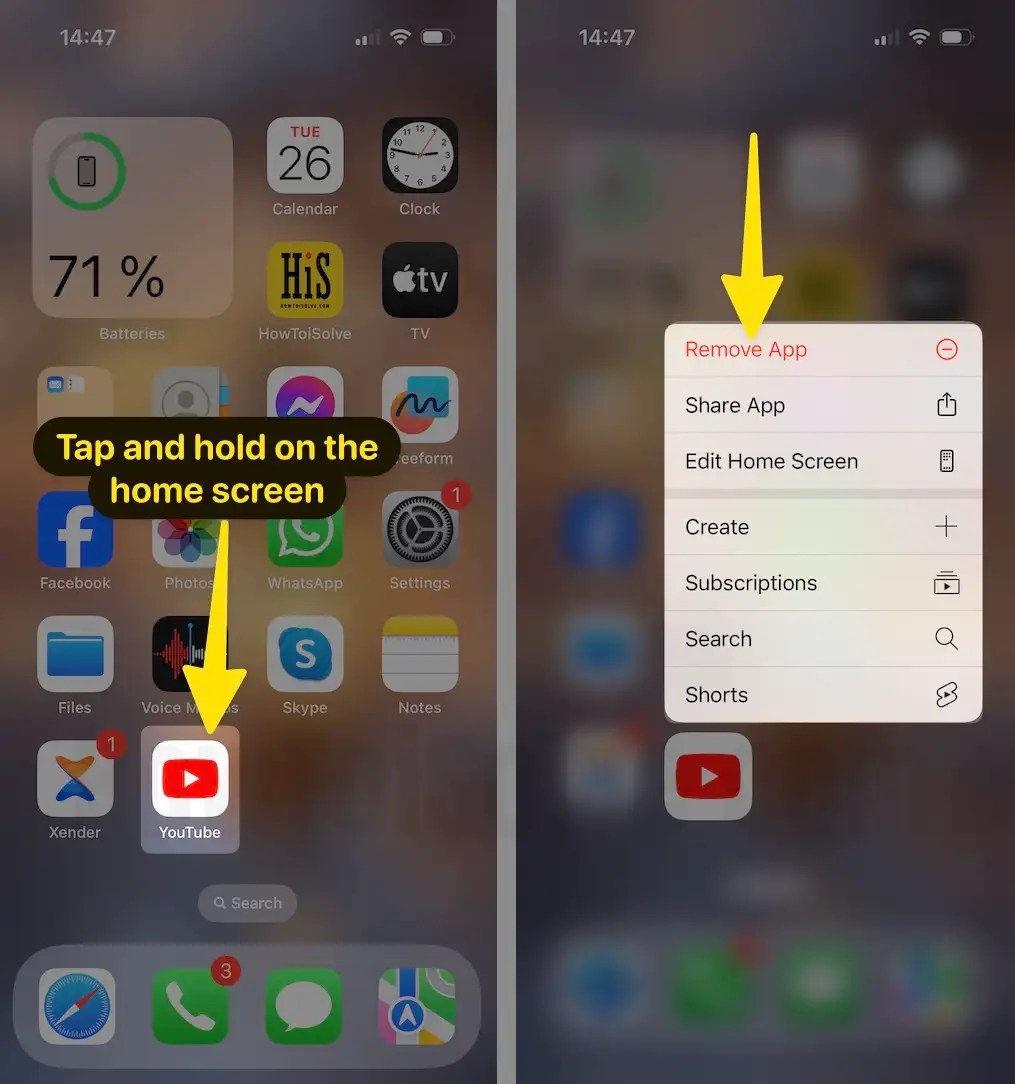 Fix YouTube Something Went Wrong Tap to Retry Error on iPhone or iPad