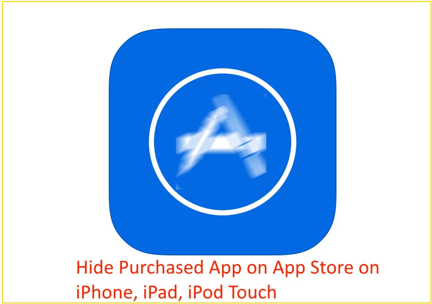How to Hide Purchased apps on iPhone or iPad