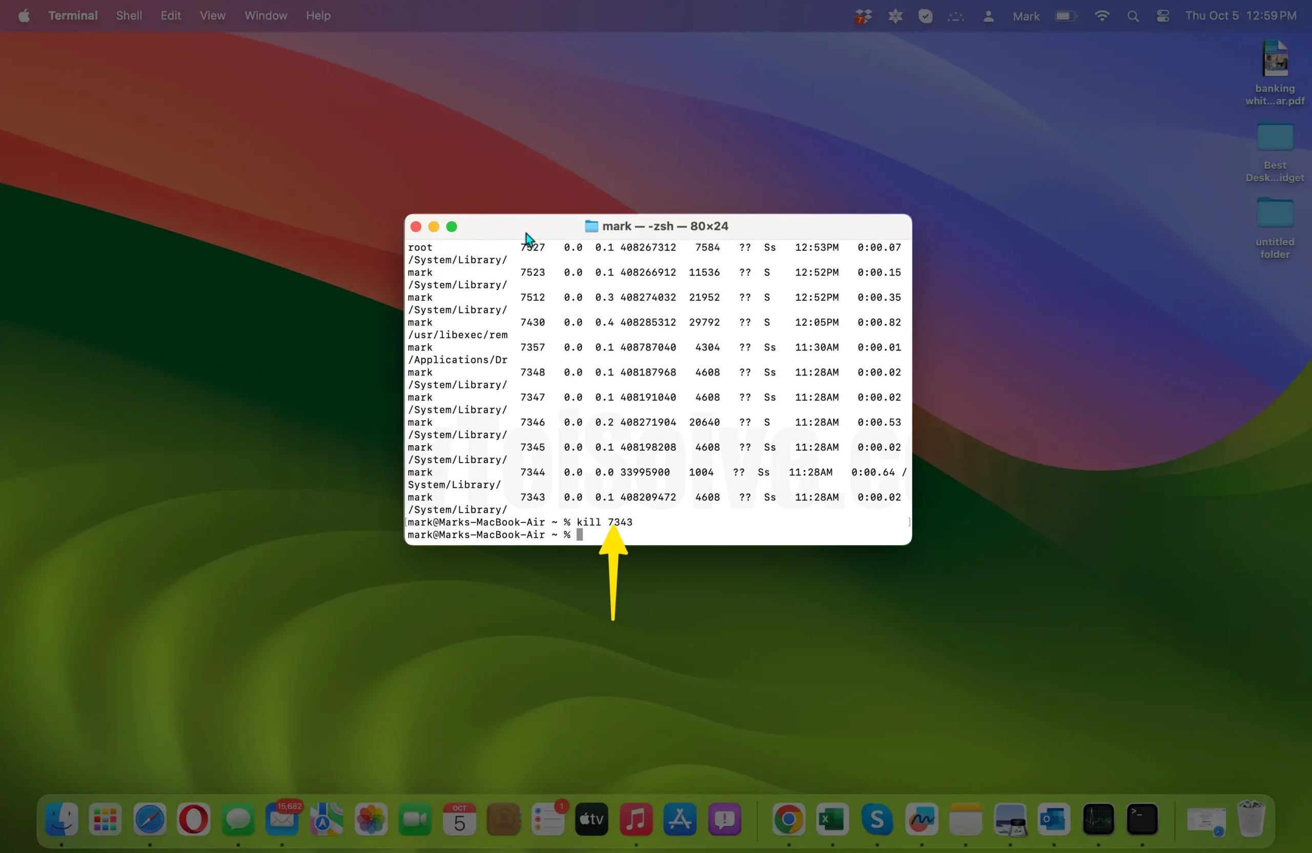 How to View and Kill Processes on Mac (macOS Sonoma)