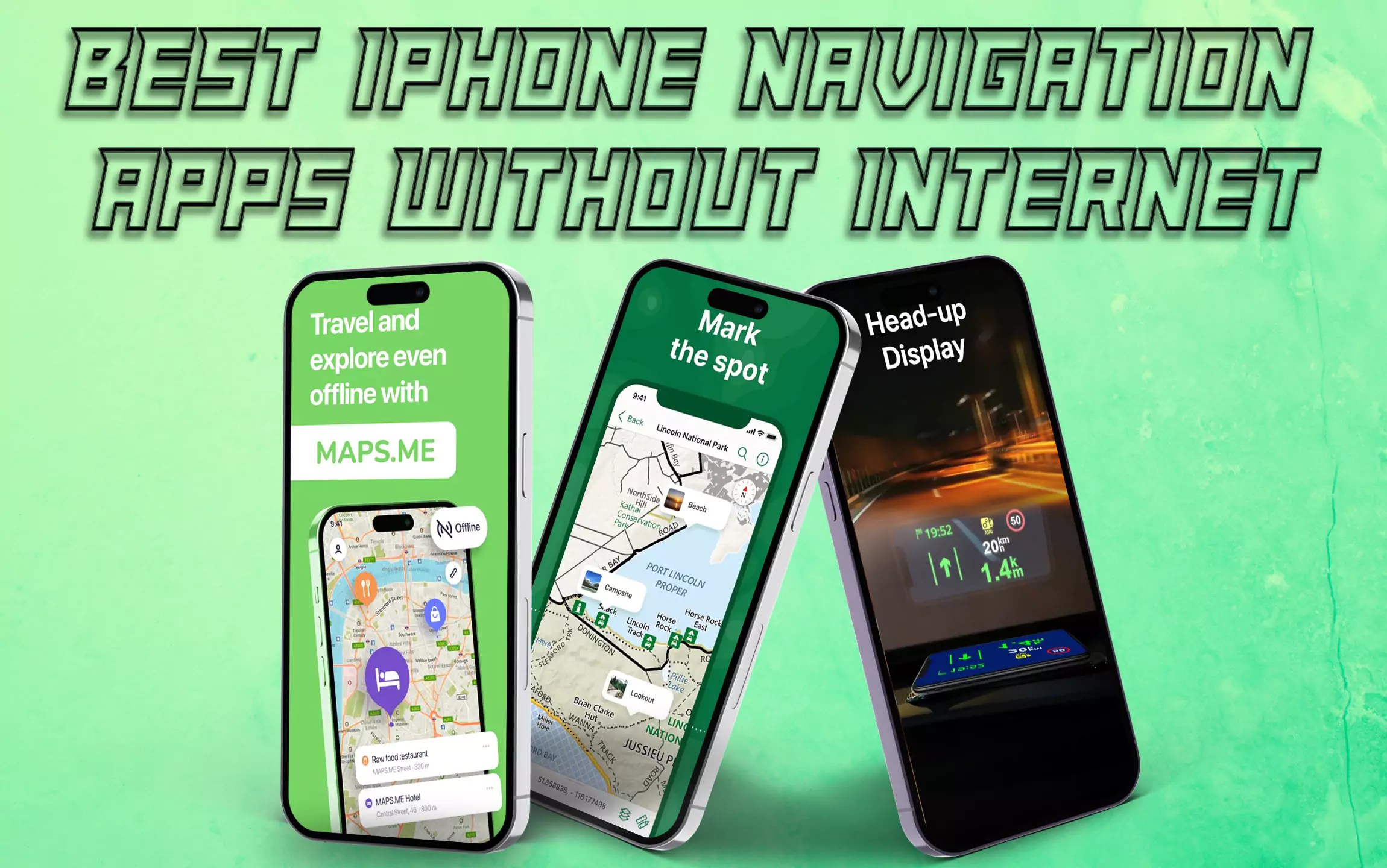 Best Offline Maps app for iPhone in 2024 (GPS Navigation)