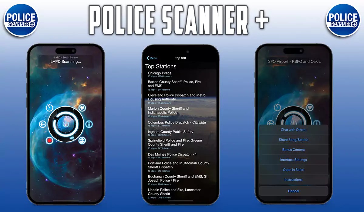 Best Police Scanner Apps for iPhone in 2024 (Radio)