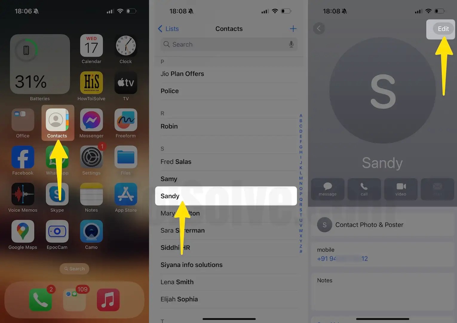 How to Delete Multiple Contacts on iPhone (iOS 17 updated)