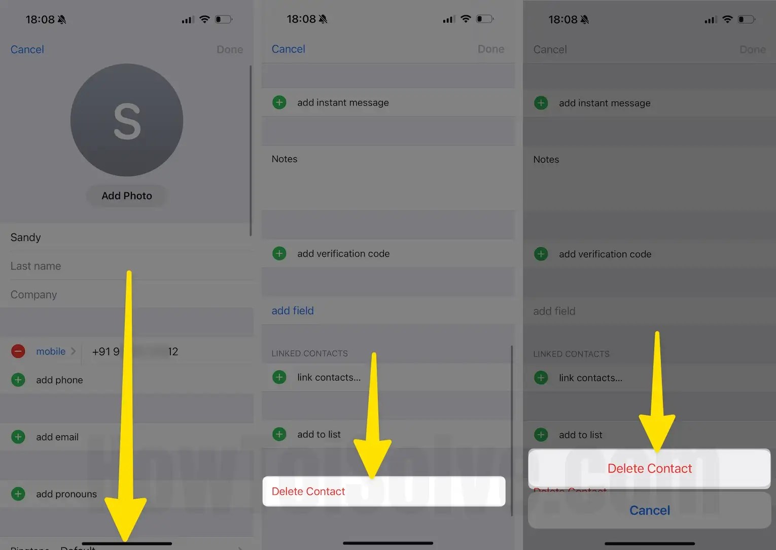 How to Delete Multiple Contacts on iPhone (iOS 17 updated)