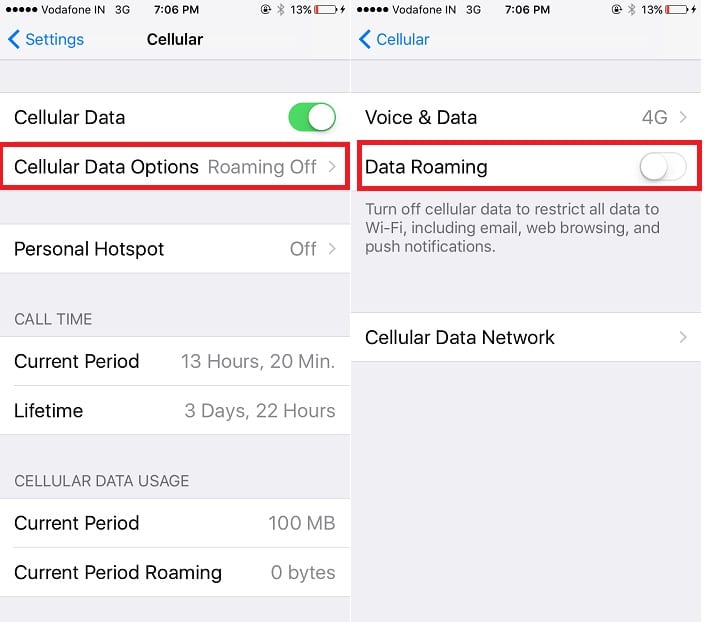 How to limit Data Usage on iPhone X/ 8(Plus)/ 7(+),iPad iOS 11