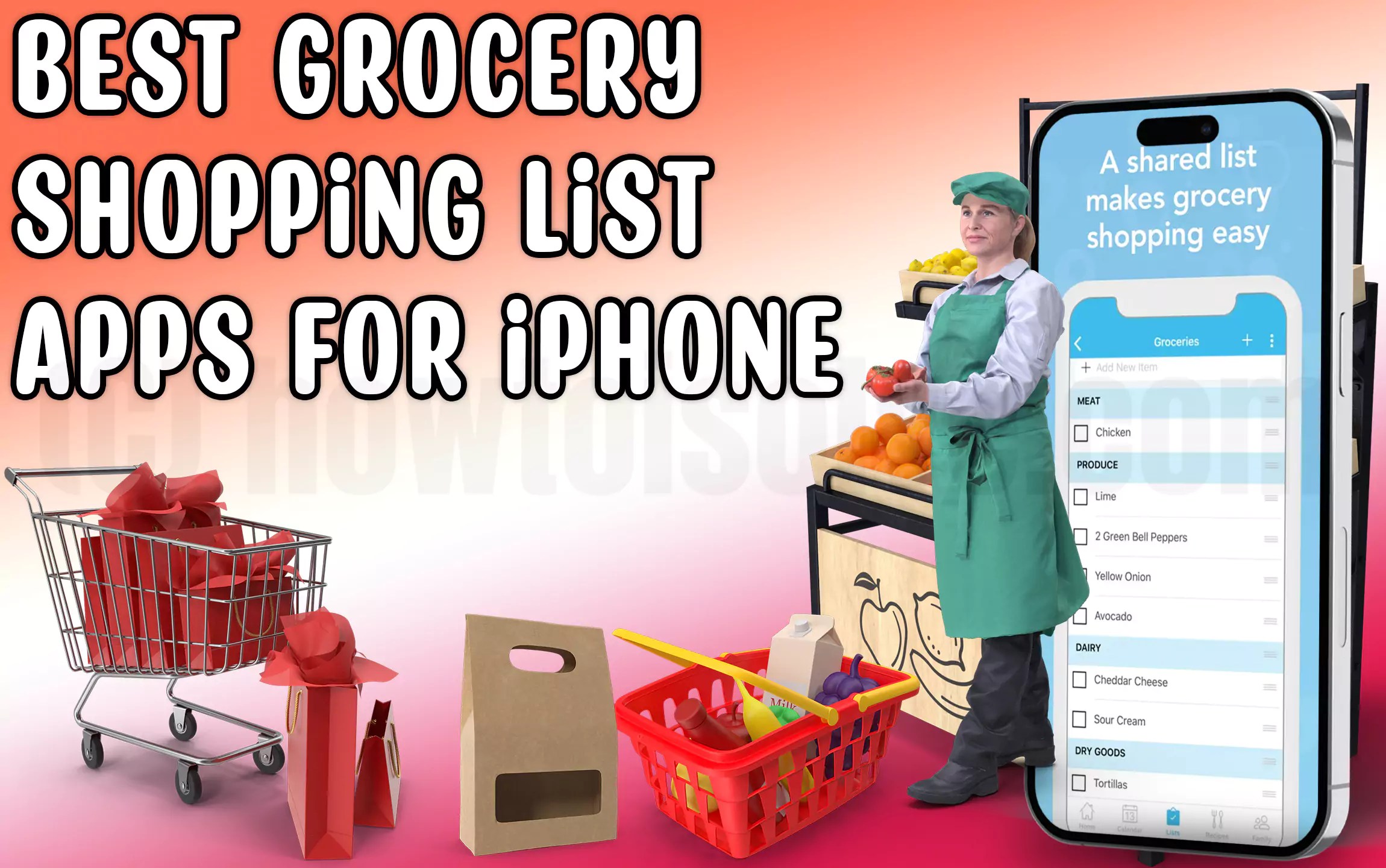 Best Grocery List Apps For iPhone in 2024