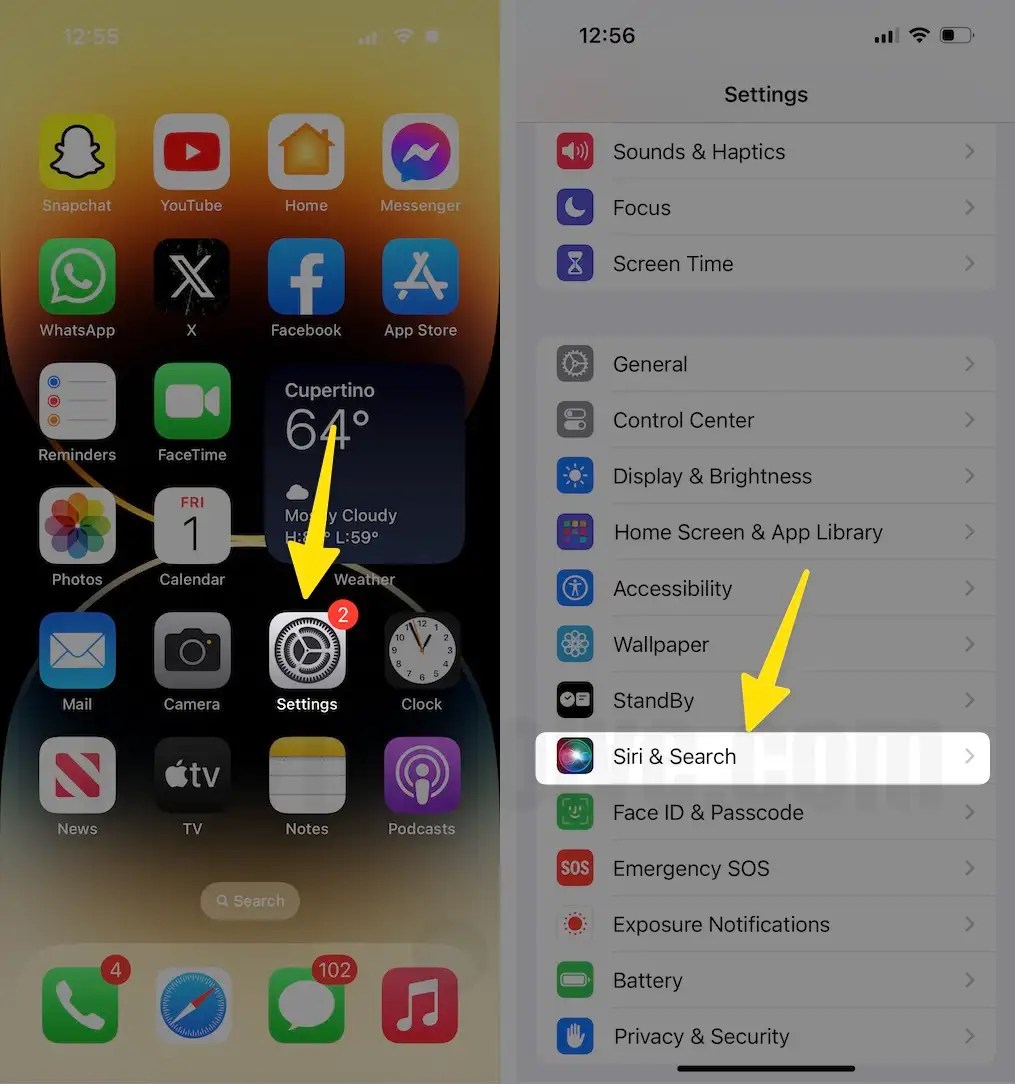 How to Turn off Siri Suggestions on Lock Screen on iPhone (iOS 18/17.5.1)