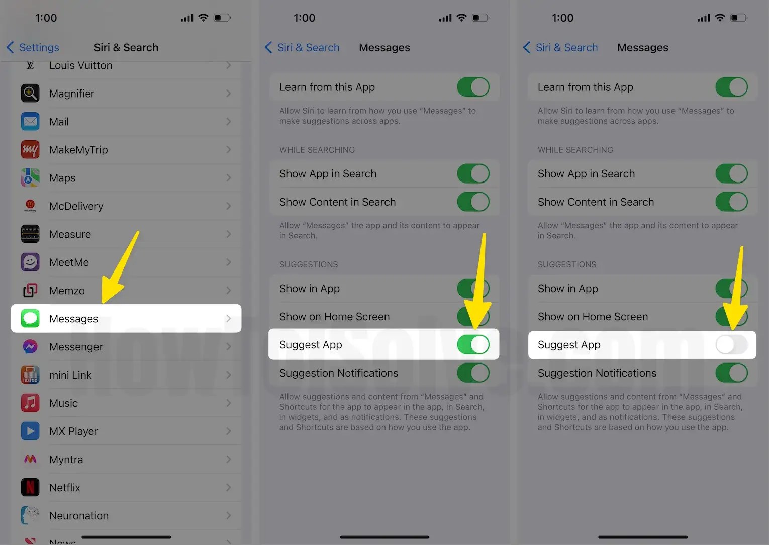 How to Turn off Siri Suggestions on Lock Screen on iPhone (iOS 18/17.5.1)