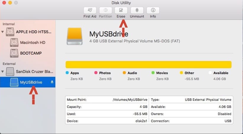 How to Format USB Drive on Mac MacBook Pro/ MacBook Air/ iMac Pro