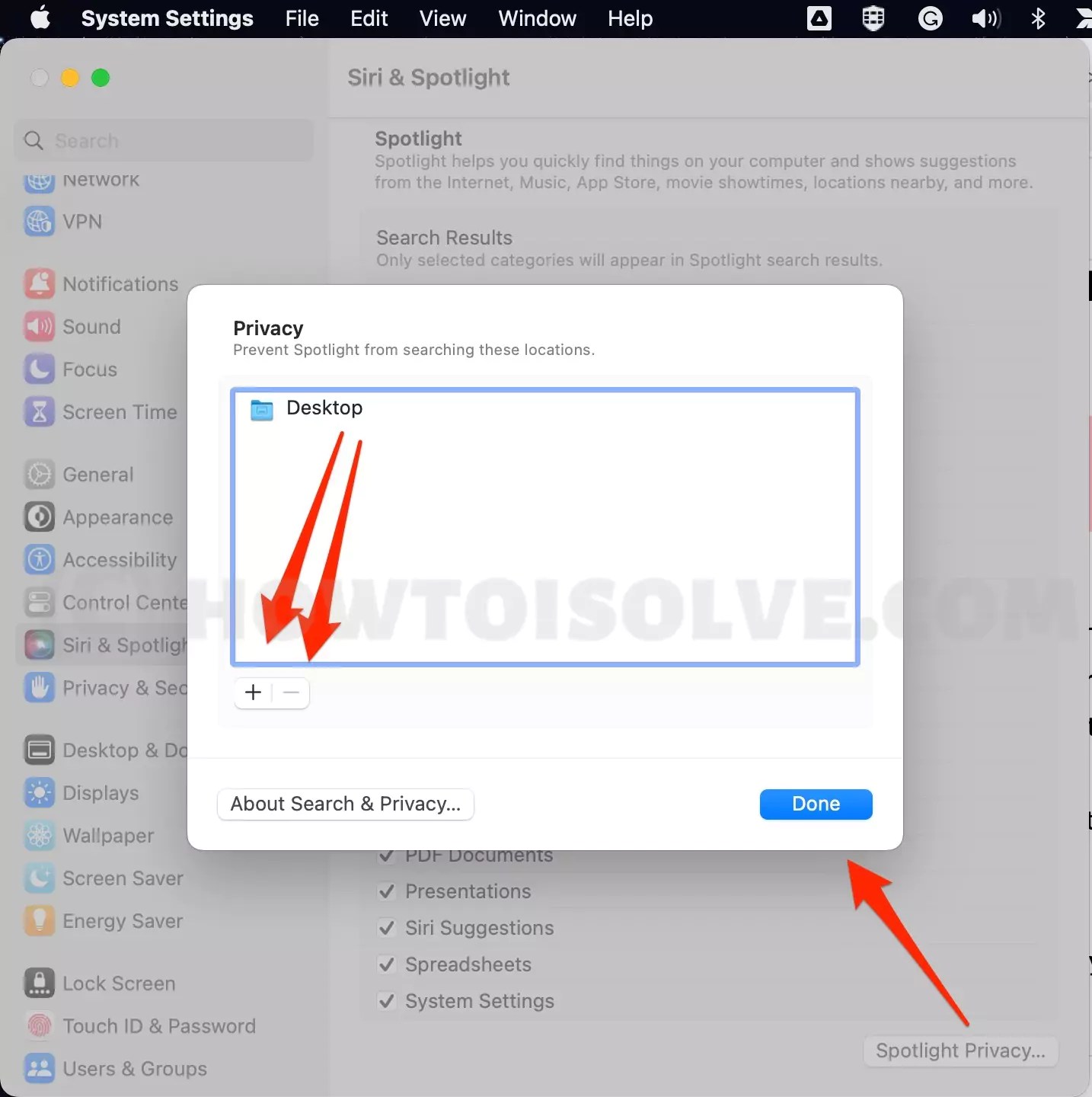 How to Disable/Enable Spotlight Search on Mac (Sequoia/Sonoma, Ventura)