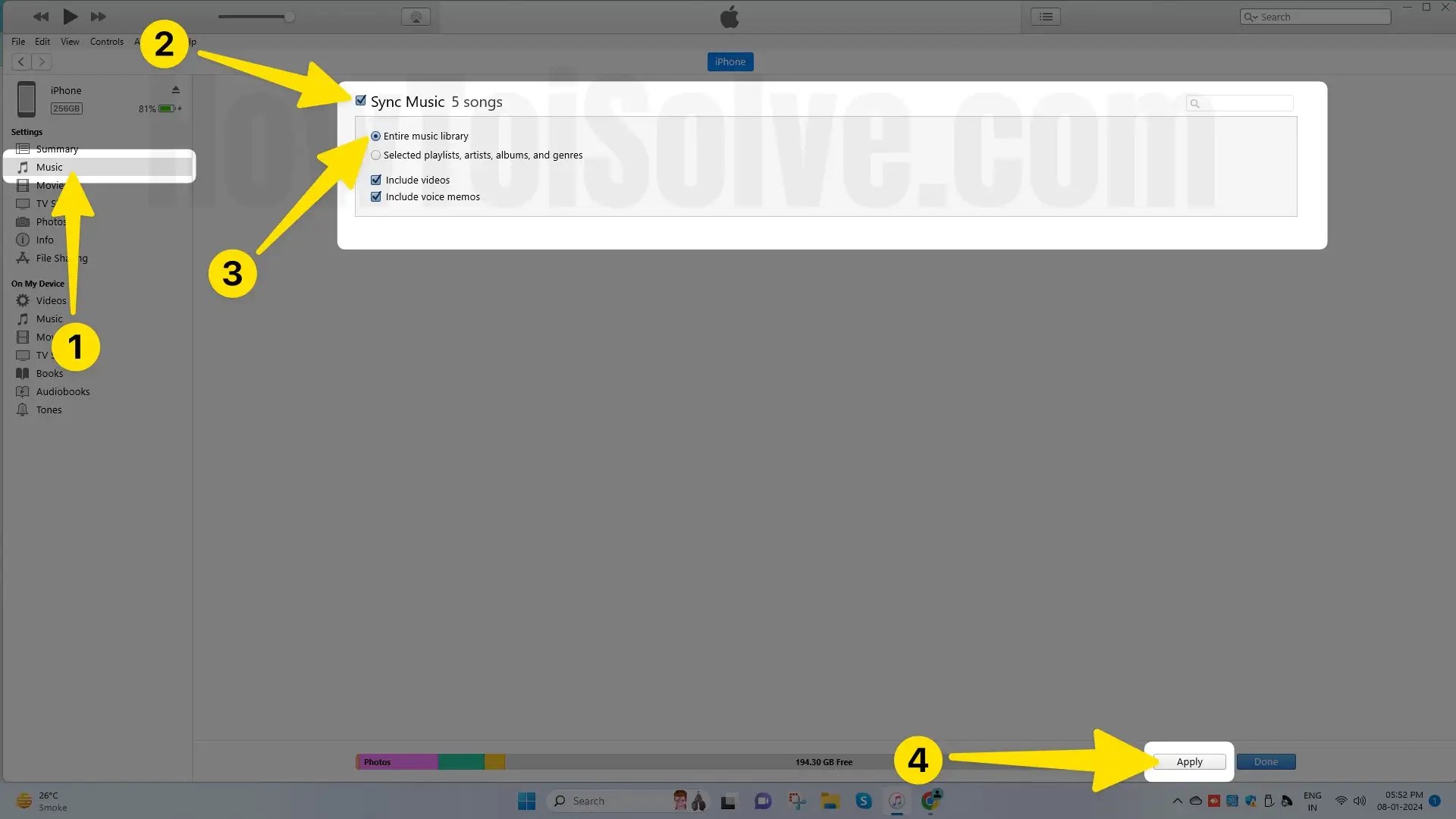 How to Transfer and Sync Music From Mac to iPhone, iPad