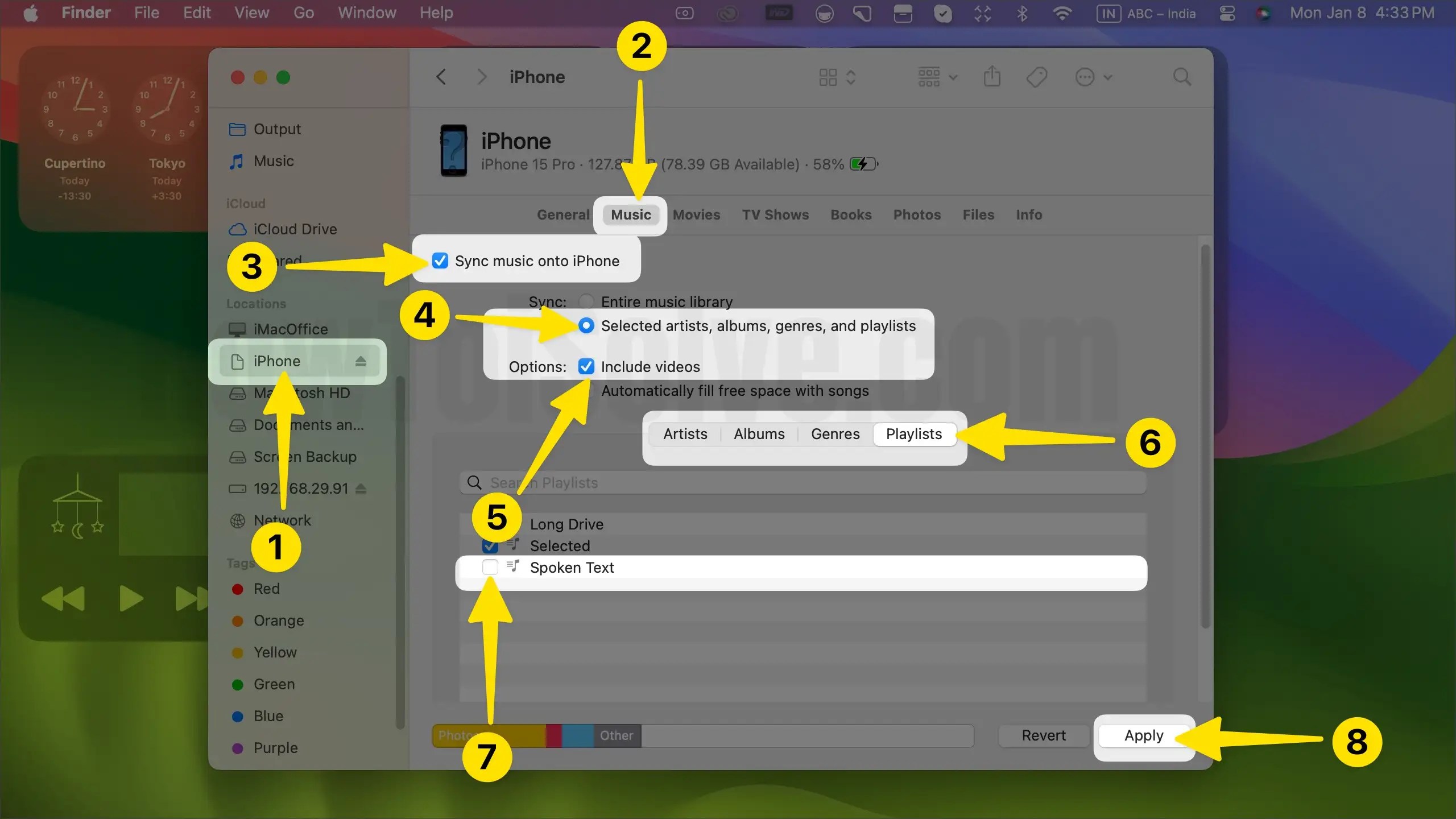 How to Transfer and Sync Music From Mac to iPhone, iPad