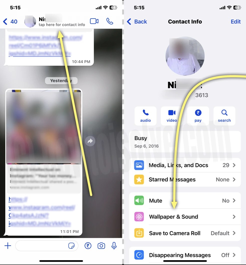 How to Change whatsapp Notification sound on iPhone