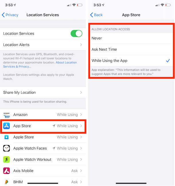 Turn Off/Enable Location Service for Individual Apps on iPhone, iPad
