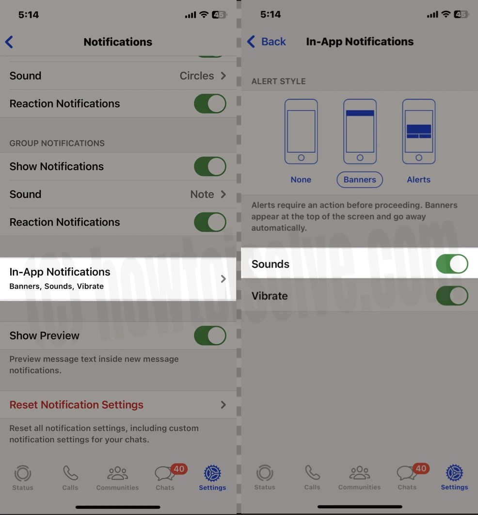 How to Change whatsapp Notification sound on iPhone