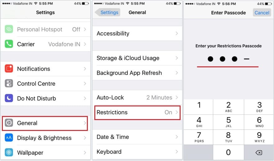 FaceTime icon Missing on iPhone XR, 12, 11 Pro Max, XS Max,X,8,iPad