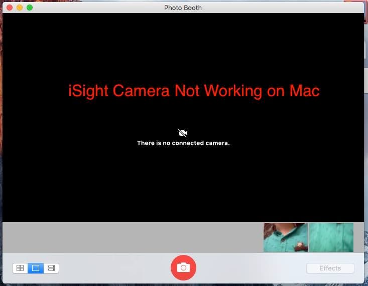 Fix iSight Camera Not Working on Apple Mac after update macOS Big Sur