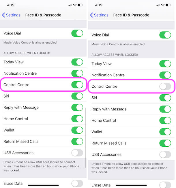 How to Disable Notification Centre on Lock Screen on iPhone (iOS 17.4.1)