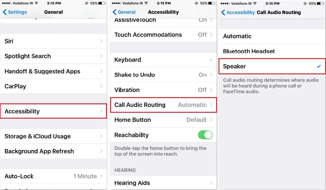 How to Set Default All iPhone Call on Speakerphone or