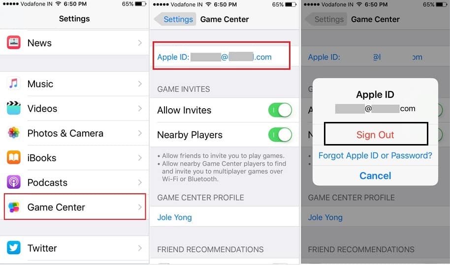 Different ways to logout Apple ID on iPhone, iPad, iPod Different ways to logout Apple ID on iPhone, iPad, iPod
