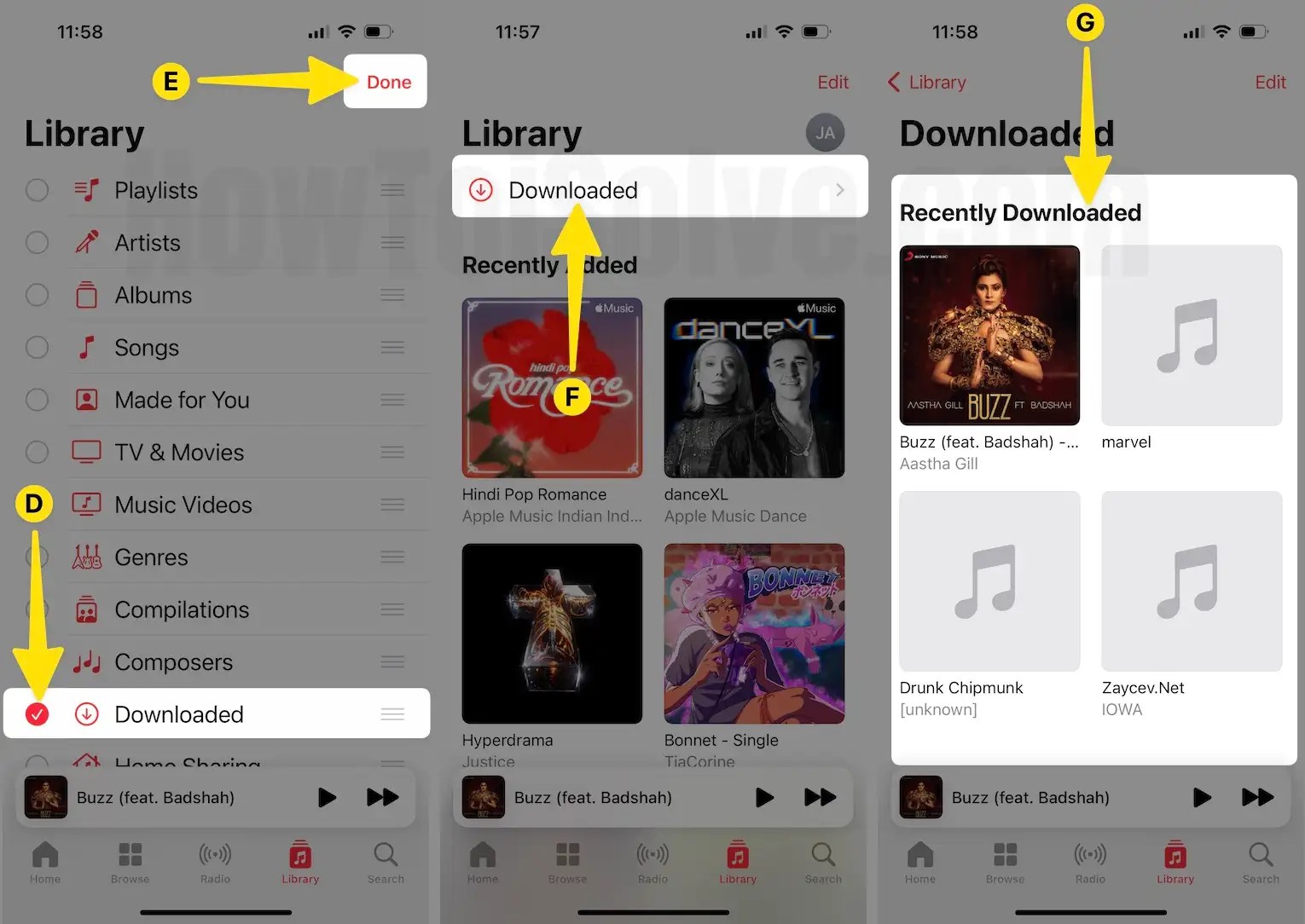 How to Show Only Downloaded Music on iPhone and iPad (iOS 17.5.1)