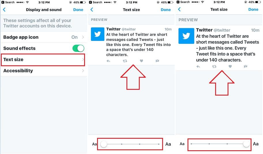 How to change text size on Twitter app iPhone/ iPad HowToiSolve How to change text size on Twitter app iPhone/ iPad HowToiSolve