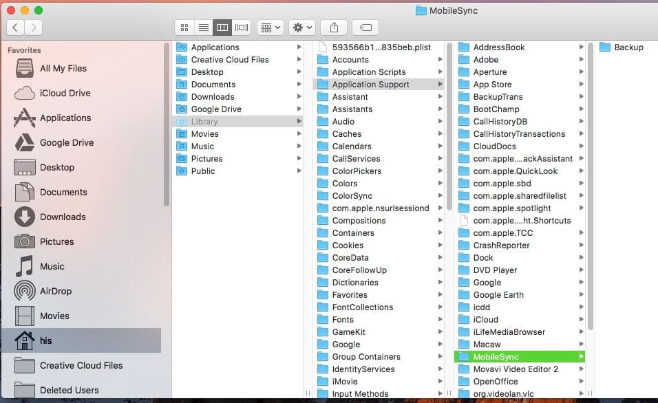 Move iPhone Backup to External Drive from Mac Monterey/ Big Sur