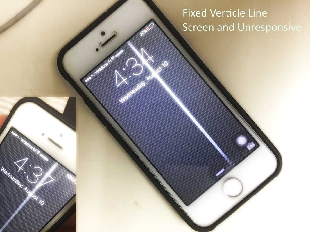 Fix iPhone screen lines vertical and unresponsive iPhone 5S/ 6