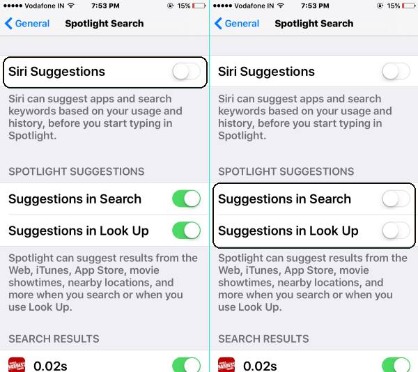 Stop/ Disable Apps show on locked screen iPhone as suggestions in iOS