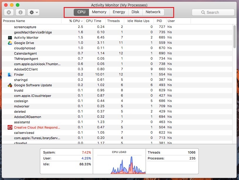 How to Open and Use Activity Monitor (Mac Task Manager) macOS 13 Ventura