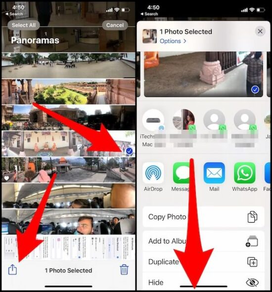 How to Print or Delete Panoramas on iPhone, iPad [All Models]