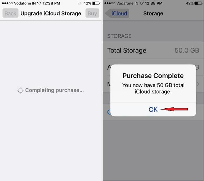 How to Buy more iCloud Storage on iPhone, iPad, iPod Touch