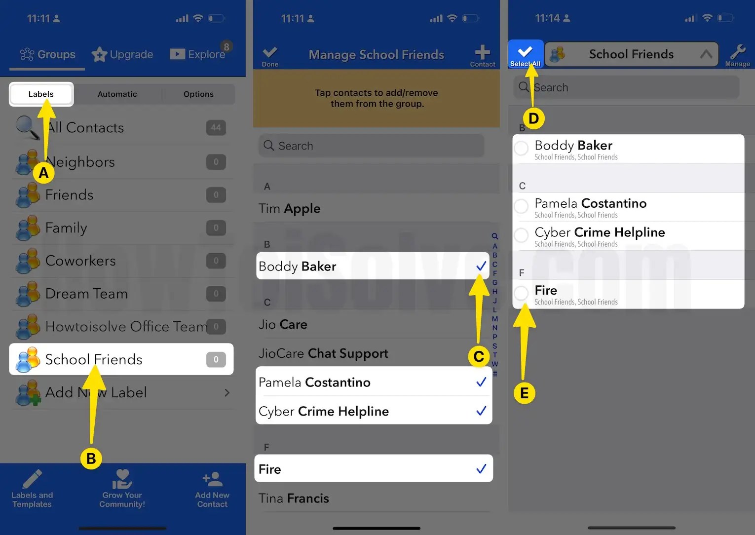 How to Create Contact Group on iPhone 15, 14